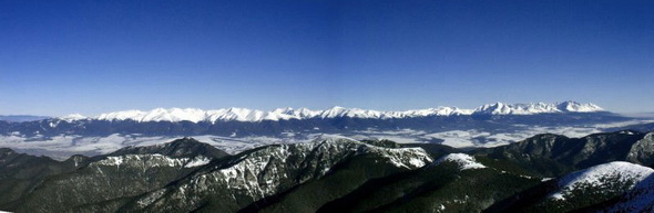 Tandem flight in High Tatras