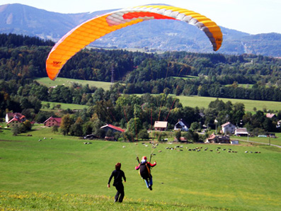 Zoznamovací kurz paraglidingu